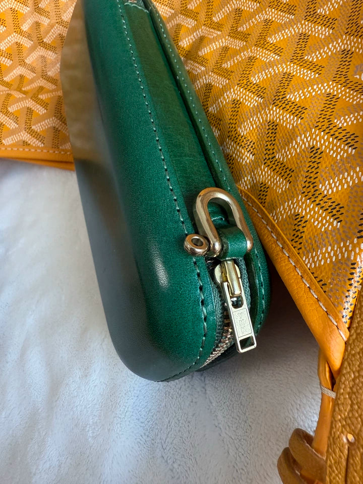 Vintage Leather Glasses Case | Cowhide Leather Zip Eyewear Case