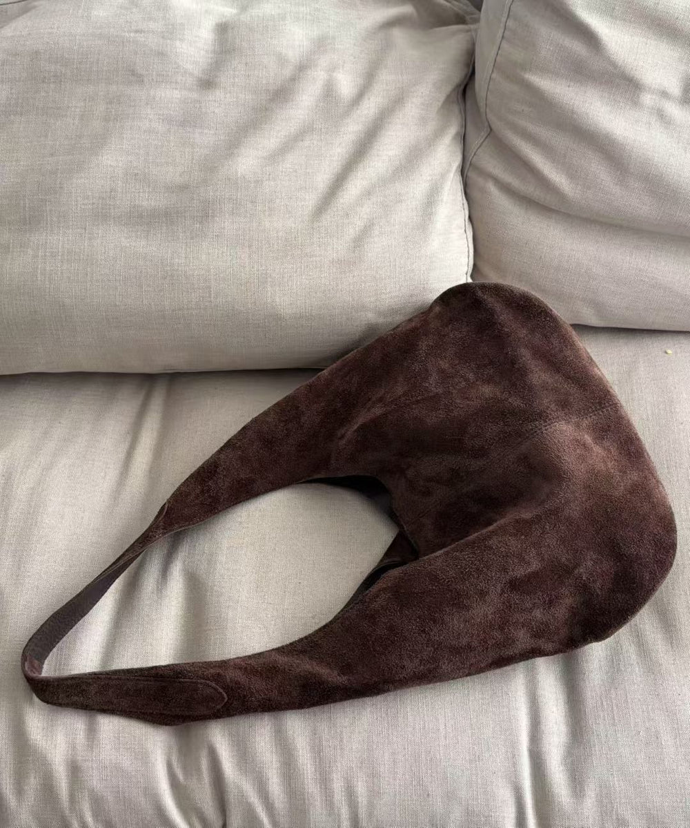 Premium Suede Hobo Purse & Tote Bag for Women | Handcrafted Suede Bucket Bag