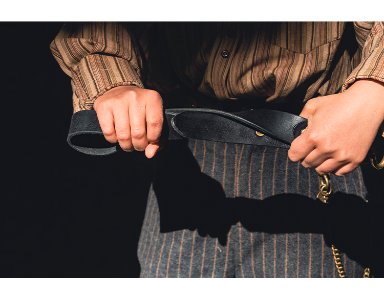 Retro Hanmade Italian Full Grain Leather Belt | Unisex Solid Brass Hook Buckle Waistband For Men & Women, Vintage Workwear Cowhide Leather Belt