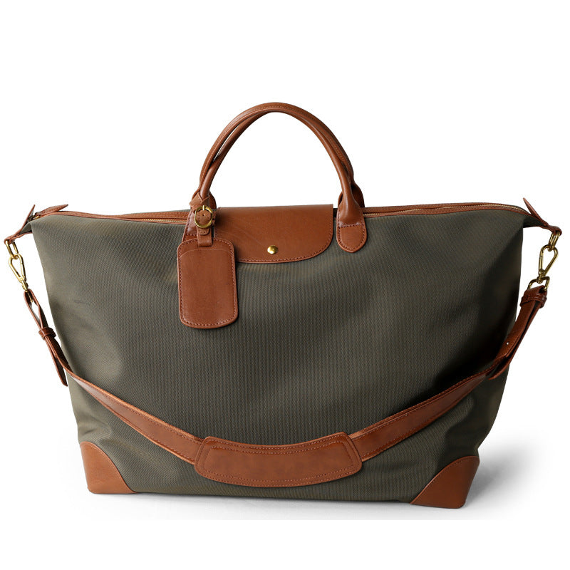 Recycled nylon cowhide tote all colourways – handmade work tote available in five colours