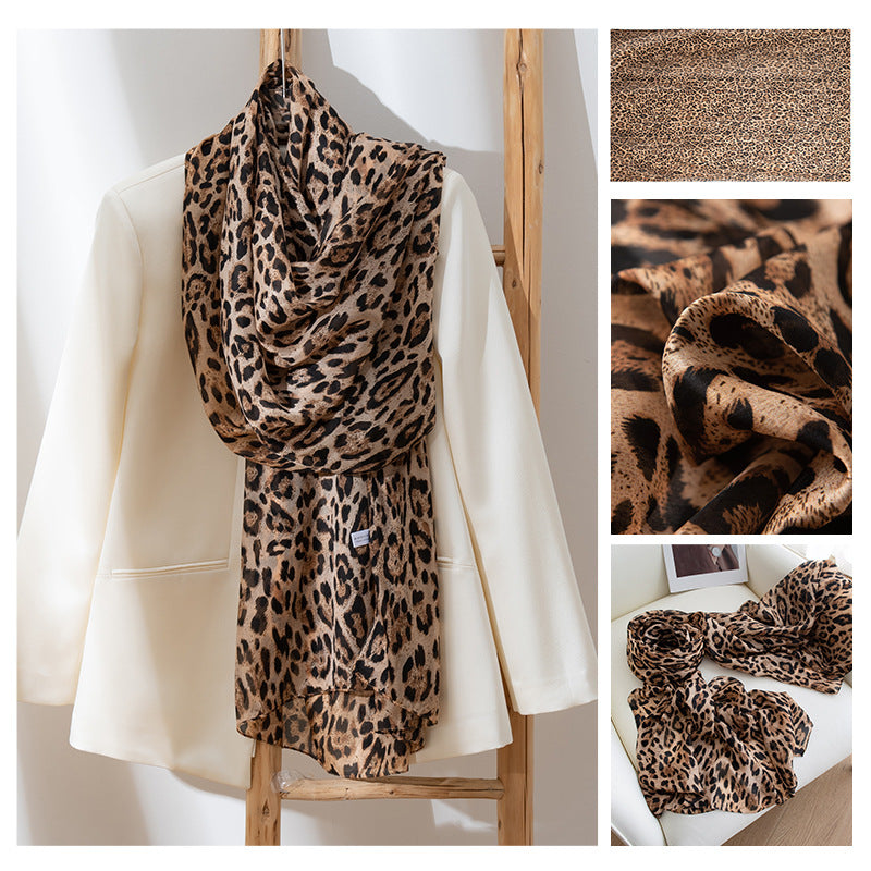 Mulberry Silk Long Scarf | Women's Lightweight Versatile Shawl, Gift for Mum