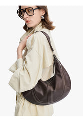 Slouchy Leather Boho Purses | Women's Soft Cowhide Boho Crossbody Bag