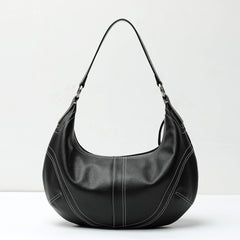 Slouchy Leather Boho Purses | Women's Soft Cowhide Boho Crossbody Bag