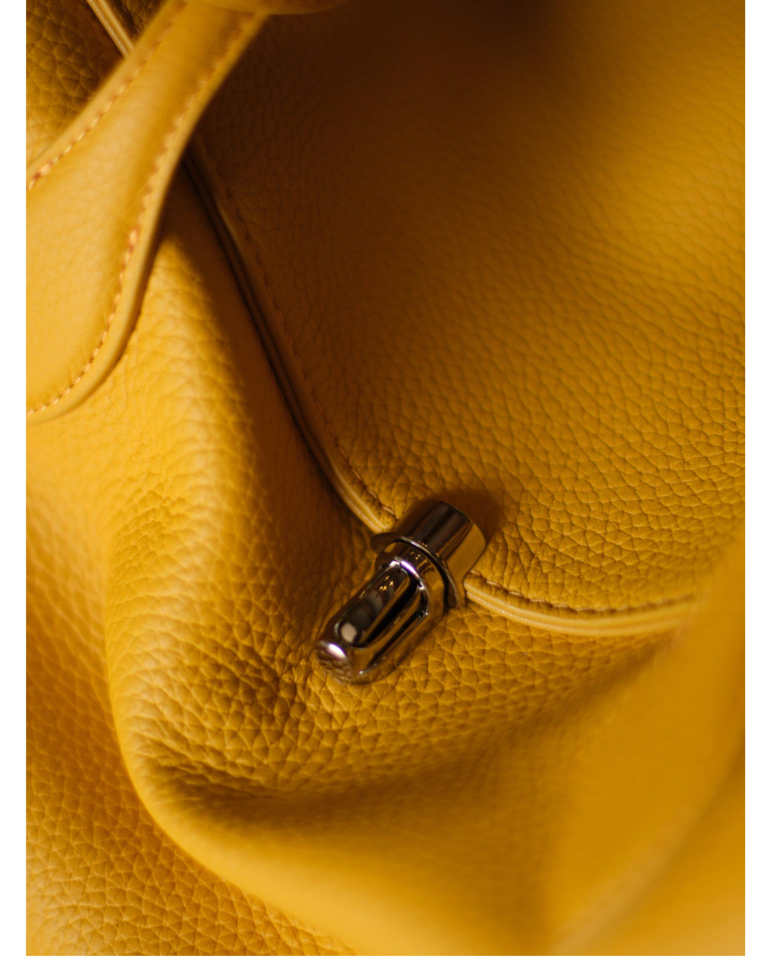 Soft Cowhide Leather Tote Bag |  Minimalist Pebbled Shoulder Handbag with Turn-Lock Closure | Large Everyday Work Bag for Women