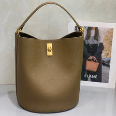 Suede Bag, Smooth & Pebbled Leather Bucket Bag | Crossbody & Top Handle Tote