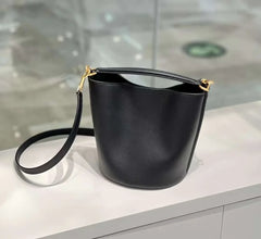 Suede Bag, Smooth & Pebbled Leather Bucket Bag | Crossbody & Top Handle Tote