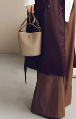 Suede Bag, Smooth & Pebbled Leather Bucket Bag | Crossbody & Top Handle Tote