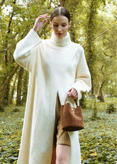 Suede Bag, Smooth & Pebbled Leather Bucket Bag | Crossbody & Top Handle Tote