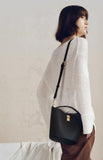 Suede Bag, Smooth & Pebbled Leather Bucket Bag | Crossbody & Top Handle Tote