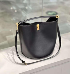 Suede Bag, Smooth & Pebbled Leather Bucket Bag | Crossbody & Top Handle Tote