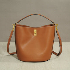 Suede Bag, Smooth & Pebbled Leather Bucket Bag | Crossbody & Top Handle Tote