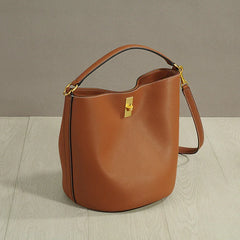 Suede Bag, Smooth & Pebbled Leather Bucket Bag | Crossbody & Top Handle Tote