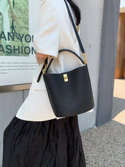 Suede Bag, Smooth & Pebbled Leather Bucket Bag | Crossbody & Top Handle Tote