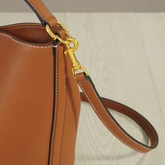 Suede Bag, Smooth & Pebbled Leather Bucket Bag | Crossbody & Top Handle Tote