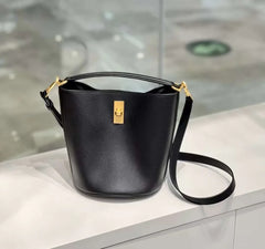 Suede Bag, Smooth & Pebbled Leather Bucket Bag | Crossbody & Top Handle Tote