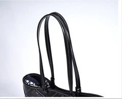 Summer Handmade Leather Tote Bag, Hollow Carved Basket Shoulder Bag, Designer Cowhide Handbag for Wome