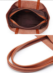 TOTE leather bag, GENUINE leather bag, Large beige leather bag, Laptop, tablet bag, leather bag for books, leather shopper, Caffe Latte