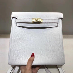 Togo Leather Bag Backpack, Shoulder Bag, Must-have Leather Designer Bag, Luxury Classic Handbag, Gift For Her