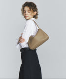 Togo Leather French Underarm Bag | Minimalist Chic Leather Small Shoulder Bag for Women