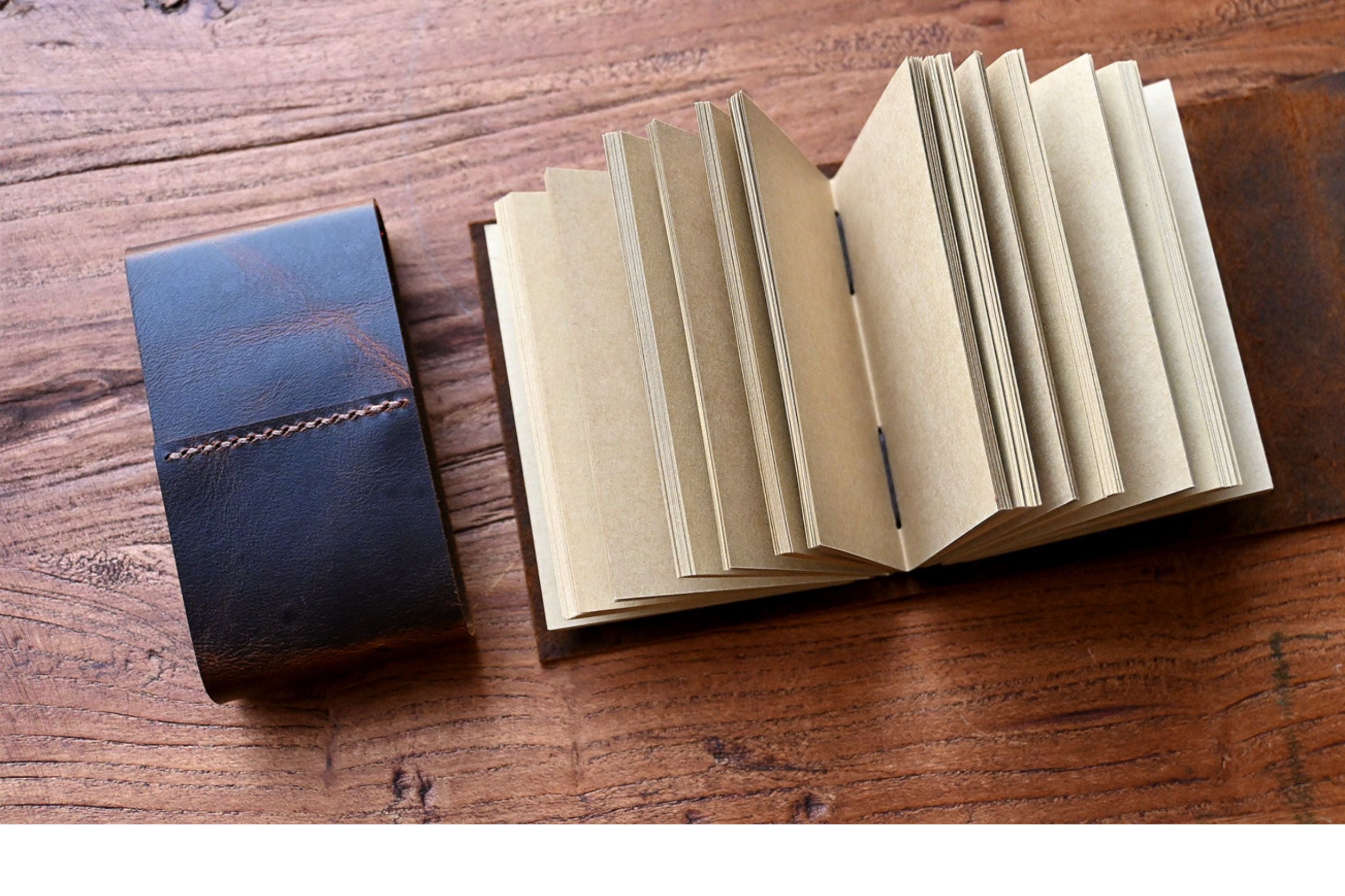 Vintage Leather Journal with Combination Lock | Handmade Full Grain Leather Diary Notebook
