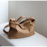 Women’s Premium Slouchy Grain Cowhide Hobo Bag | Versatile Large Leather Crossbody & Shoulder Bag for Work