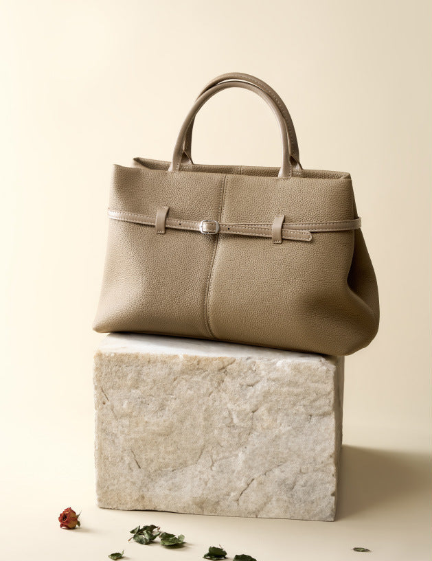 Women's Slouchy Grain Cowhide Leather Hobo Bag | Large Leather Crossbody & Shoulder Bag | Versatile Work Handbag for Women