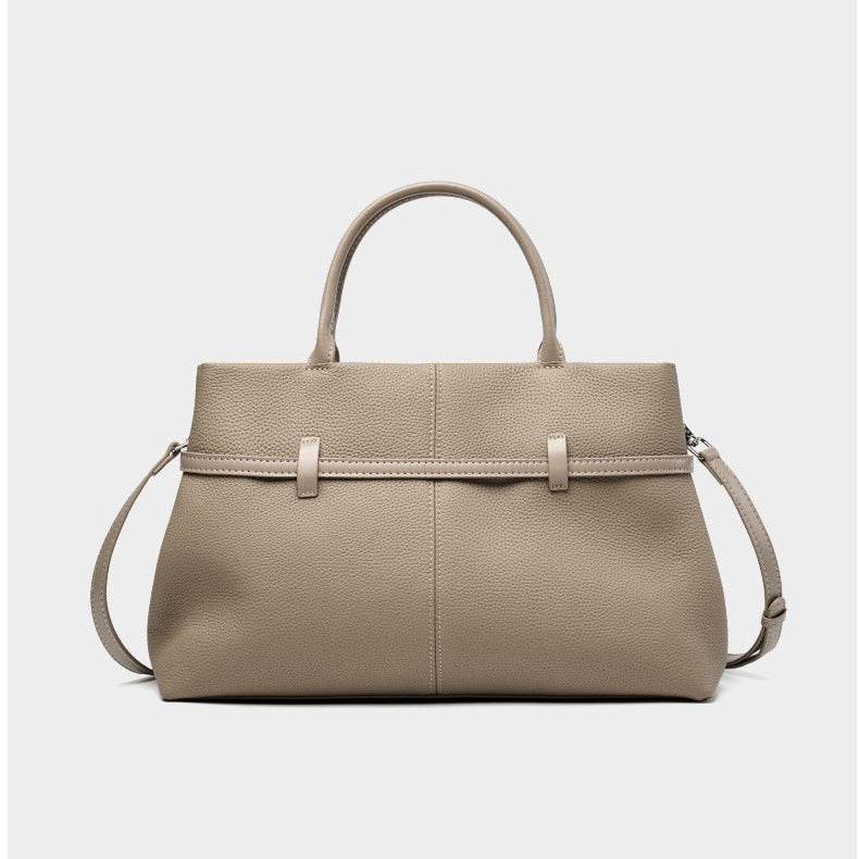 Women's Slouchy Grain Cowhide Leather Hobo Bag | Large Leather Crossbody & Shoulder Bag | Versatile Work Handbag for Women