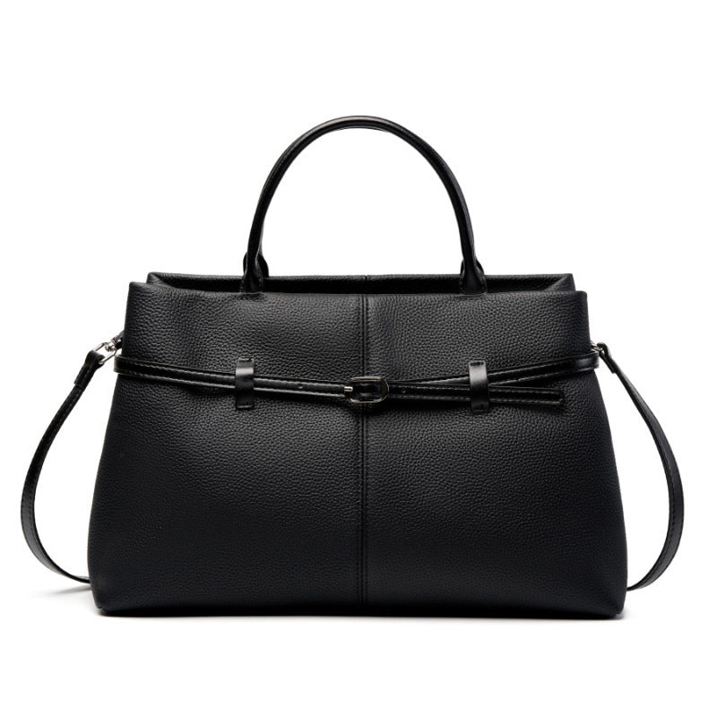 Women's Slouchy Grain Cowhide Leather Hobo Bag | Large Leather Crossbody & Shoulder Bag | Versatile Work Handbag for Women