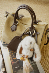 Women's Suede Leather Boston Bag | Large Shoulder & Crossbody Handbag for Fall/Winter | Vintage Commuter Bag