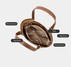 Elegant Suede Leather Tote Bag with Adjustable Strap | Shoulder Bag for Women - Alexel Crafts