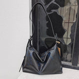 Handcrafted Luxurious Italian Full Grain Leather Hobo Bag Trio Vibrant - Alexel Crafts