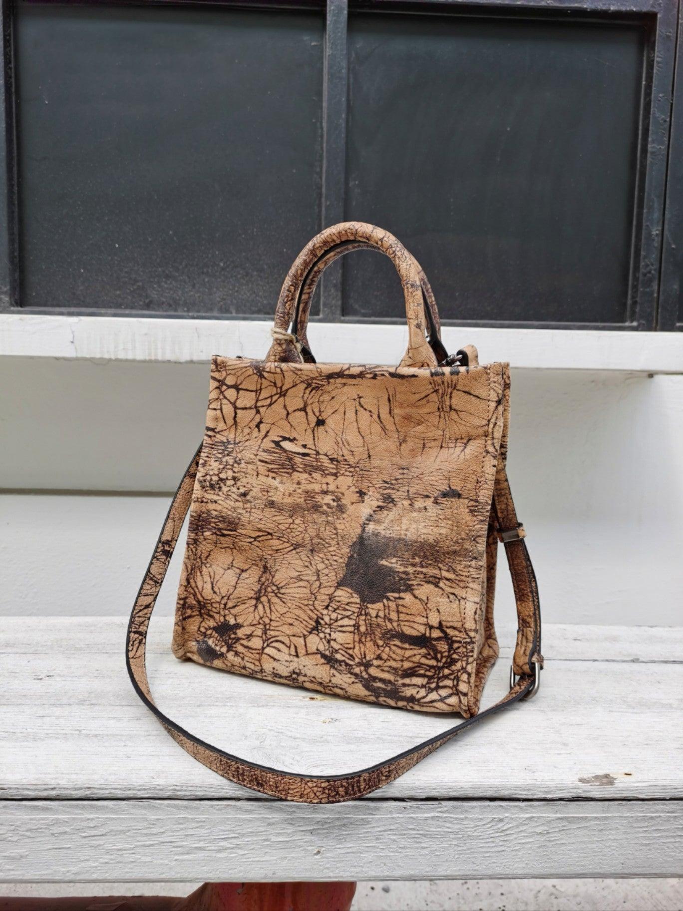 Handcrafted Luxurious Italian Full Grain Leather Shoulder Bag Collection - Alexel Crafts
