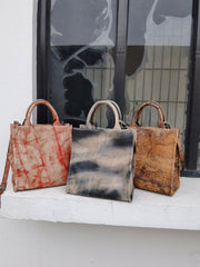 Handcrafted Luxurious Italian Full Grain Leather Shoulder Bag Collection - Alexel Crafts