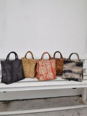 Handcrafted Luxurious Italian Full Grain Leather Shoulder Bag Collection - Alexel Crafts
