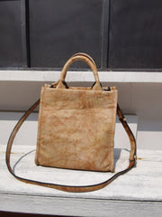 Handcrafted Luxurious Italian Full Grain Leather Shoulder Bag Collection - Alexel Crafts
