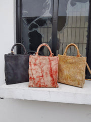 Handcrafted Luxurious Italian Full Grain Leather Shoulder Bag Collection - Alexel Crafts