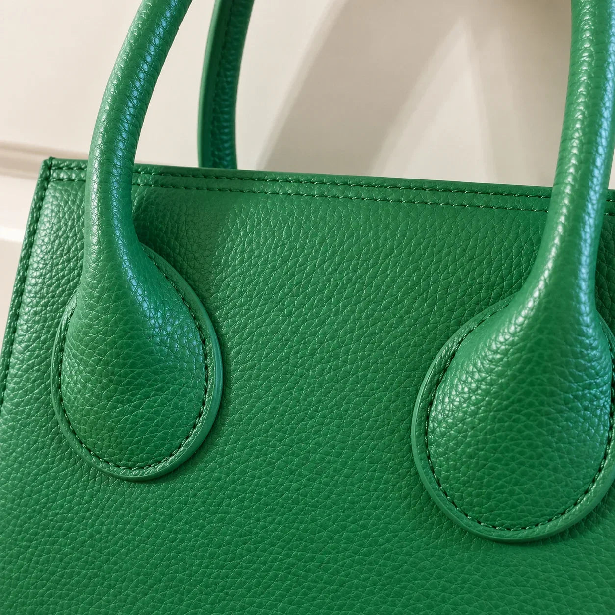 Italian Grain Leather Micro Pixie Bag – Compact Square Mini Handbag | Velvet Lining, Hidden Zip, Detachable Crossbody Strap