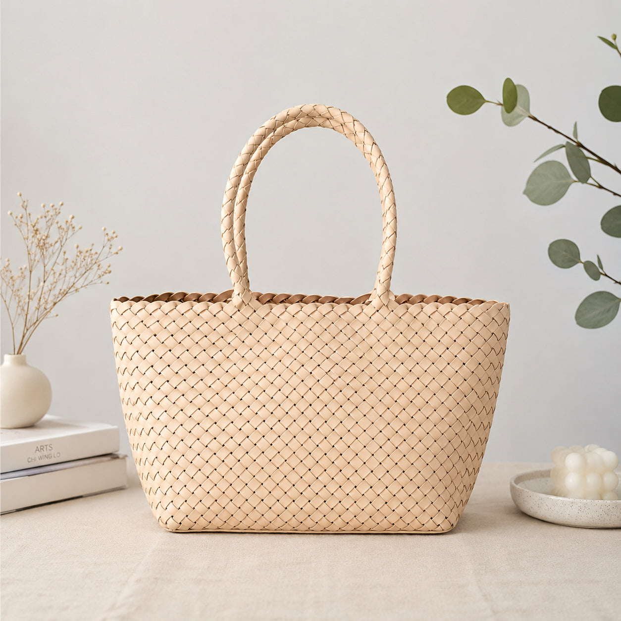 Woven leather bag | handmade full grain leather bag | Minimalist women's Bag, Handbag, Soft Leather Tote, Daily Bag, Gift for Her
