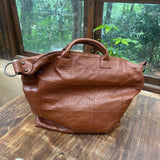 Leather tote bag for women large leather tote bag laptop work bag leather purse handbag leather shoulder bag Christmas gift for Her/Him - Alexel Crafts