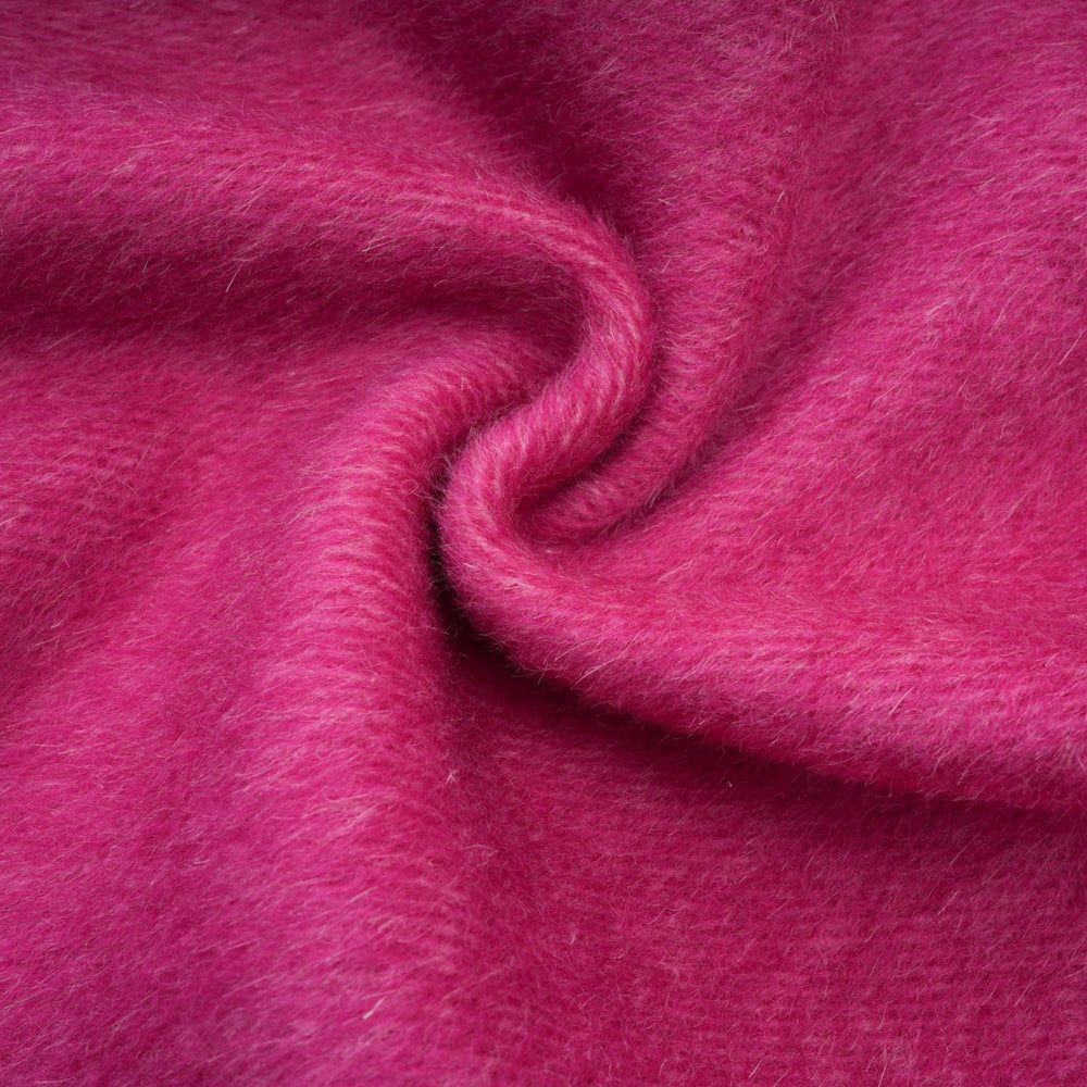 Oversize Double-Sided Wool Diamond Button Coat - Alexel Crafts