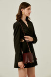 Petals Blossom Bucket Bag - Elegance Meets Function in Chic Cowhide Leather Shoulder Bag - Alexel Crafts