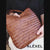 Italy Leather Woven Hobo Rectangle Tote Bag, Summer Beach Bag, Full Grain Leather Triple Jump Bamboo HandBag, Handcrafted Basket Bag