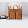 Handmade Full Grain Leather Messenger Bag, Mens Retro Leather Briefcase, Women Leather Laptop Bag, Large Satchel Crossbody Shoulder Bag Gift