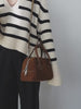 Boston Mini Cowhide Suede Square Shoulder Bag