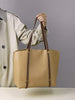 Women’s Large Soft Genuine Leather Tote Bag – Fall/Winter Commuter Shoulder Bag, Laptop Handbag, Work Purse