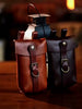 Handcrafted Full Grain Leather Belt Pouch | Cowhide Phone Holster | Outdoor EDC Waist Bag for Men