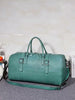 Full Grain Leather Duffle Bag | Chic Boston Weekender for Travel & Gym