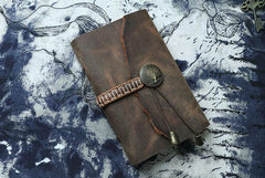 A6 Vintage Creative Design Diary, Leather Sketchbook, Note Book, Leather Journal - Alexel Crafts