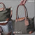 Waterproof Nylon and Cowhide Tote Bag, Handcrafted Women Shoulder Bag, Men Traveling Bag, Laptop Bag, Weekend Bag, Work Commutes Bag