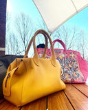 Available in 32 Colours! Leather Crossbody Bag, Italy Grain Leather Shoulder Bag, Cowhide Leather Handbag, Women Fashion Everyday Bag